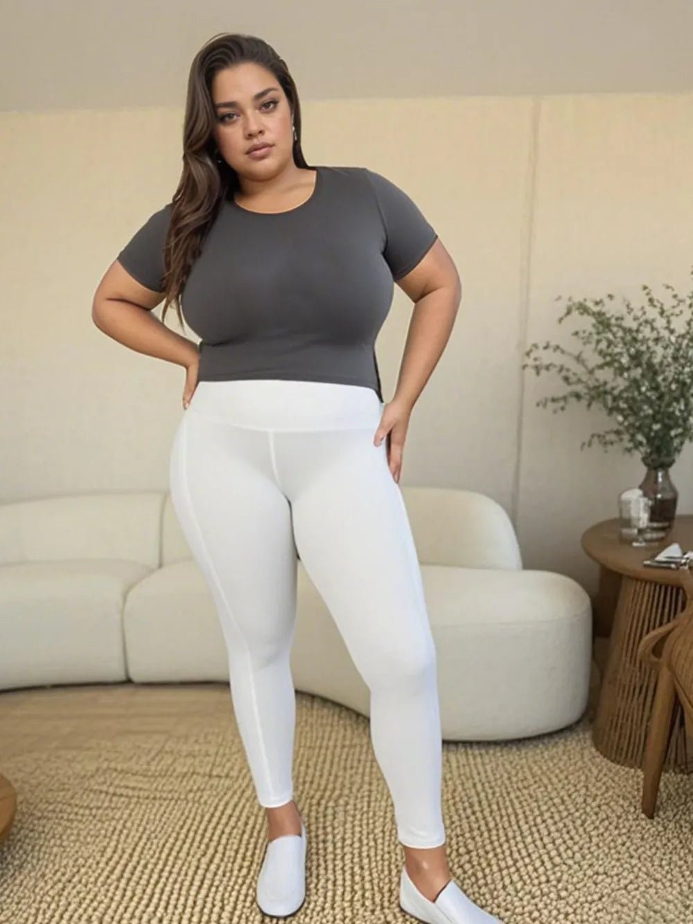 Wide Waistband Sports Leggings - Bela Fils BoutiqueBela Fils Boutique